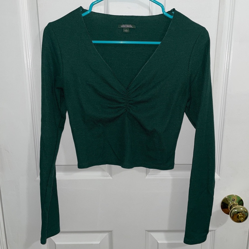 Emerald Green Crop Top